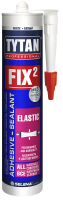 Клей-Герметик Fix² Elastic белый Tytan Professional 290 мл.