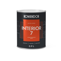 Интерьерная полиакриловая краска Interior 7 (Интериор 7) матовая