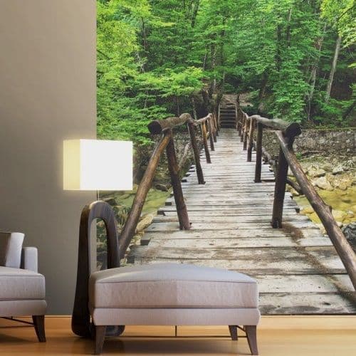 Фотообои "Деревянный мост" Moda Interio