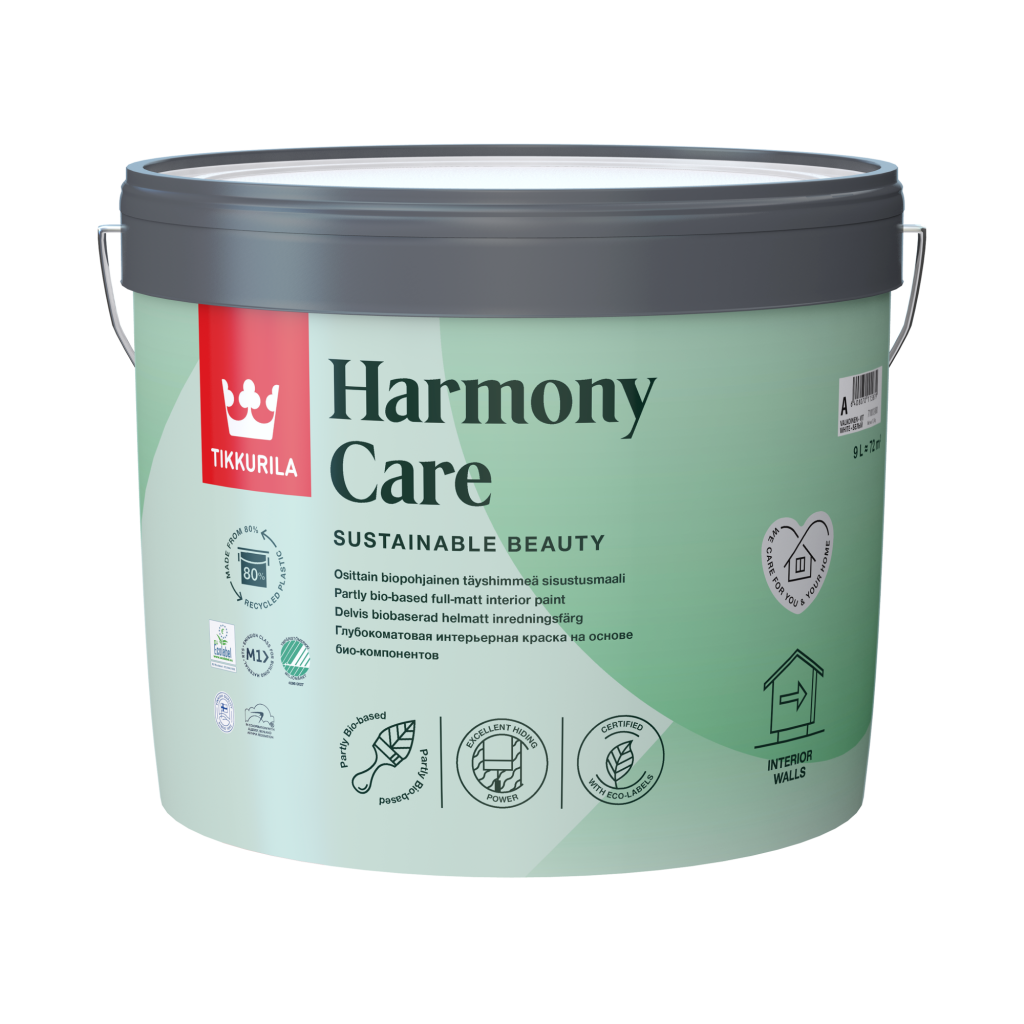 Краска интерьерная HARMONY CARE С гл/мат 9 л