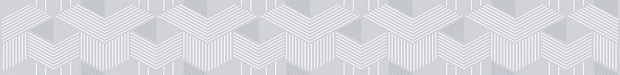 Бордюр настенный Lounge Mist Geometria 62x505 серый