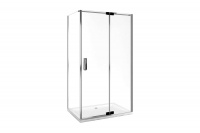 Душевая дверь Vincea Lugano VDS-1L120CLB 1200 черный стекло прозрачное
