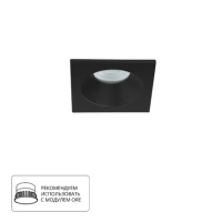 Точечный встраиваемый светильник Arte Lamp HELM A2868PL-1BK
