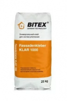 Клей для систем утеплений универсальный BITEX Fassadenkleber KLAR 1000