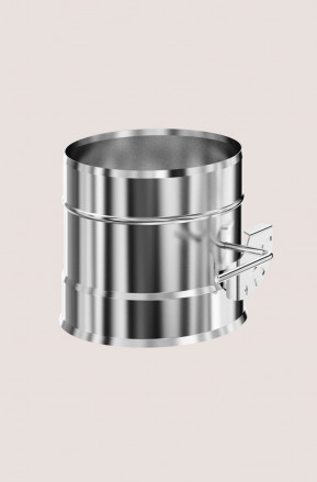 Заслонка Теплодар (шибер поворотный) с фиксацией Профи d-115