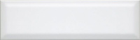 Плитка настенная Аккорд грань 85x285 белая 9010