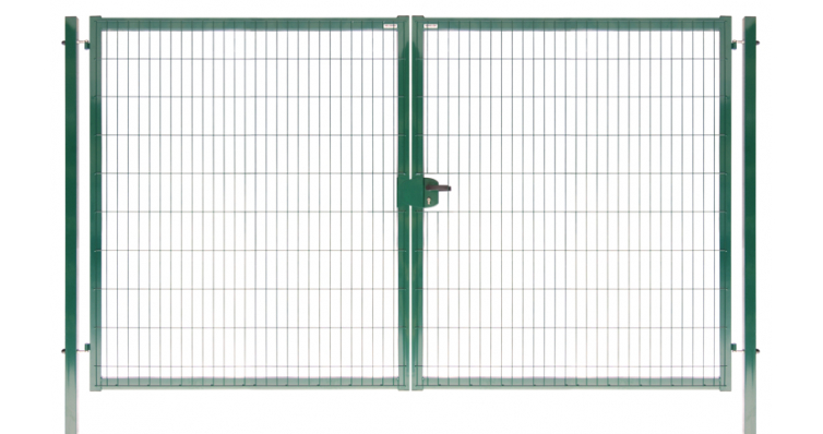 Ворота Medium NewLock 2,03х4,0 GrandLine ГрандЛайн (RAL 6005)