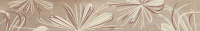 Бордюр настенный Sonnet Beige Flower 62x505 бежевый