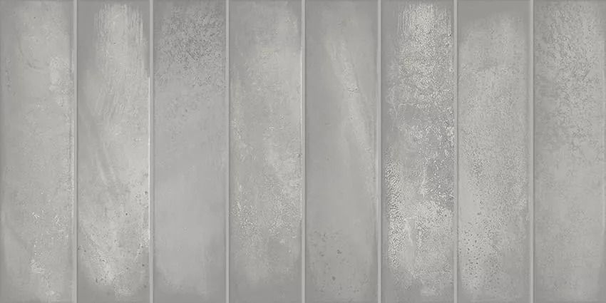 Плитка настенная Bricks Gris 315x630 серая 8,3 мм