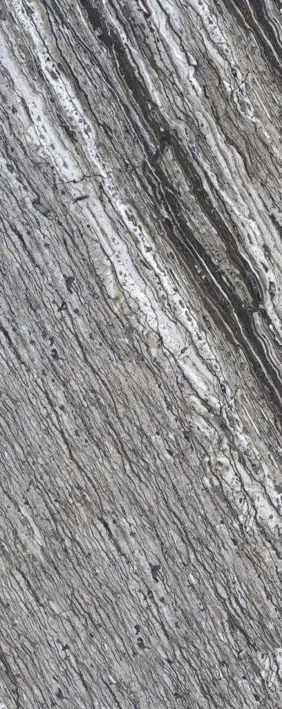 Интерьерная панель 1200x3000 Travertine Graphite глянцевая NT-1.8.3R/1200x3000G