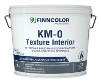 Краска фактурная Finncolor KM-0 Texture Interior глубако матовая 16 кг