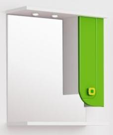 Зеркало со шкафом Corozo Луиджи 60С зеленый