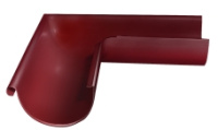 Угол желоба внешний 90º GL PU 125/90 м металлическ (RAL 3005)