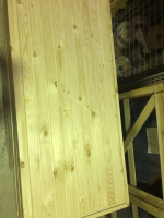 Дверь из сосны входная 196х86 утепленная, Банный Перец