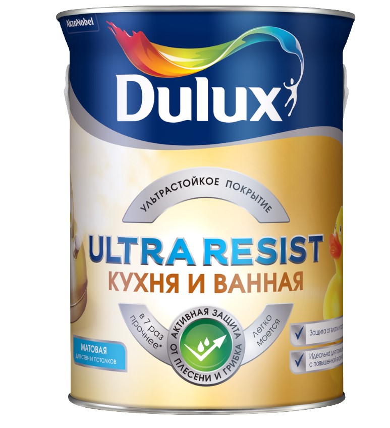 Dulux Ultra Resist Кухня и Ванная