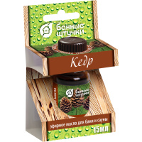 Масло Кедр 15 мл., Банные штучки