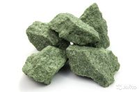 Камень для бани Жадеит колотый, 10 кг, ведро/коробка АНТ