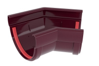 Угол желоба 135 гр. GL Классика 120/90 мм ПВХ (Бордо)