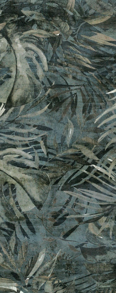 Интерьерная панель 1200x3000 Tropical Rusty Eclipse Indigo глянцевая A-1.7.2/1200х3000G