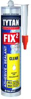 Клей-Герметик Fix² Clear Tytan Professional 290 мл.