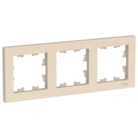 Рамка на 3 поста Systeme Electric ATLAS DESIGN ATN000203