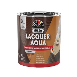 Dufa Лак LACQUER AQUA  интерьерный  матовый  0,9л