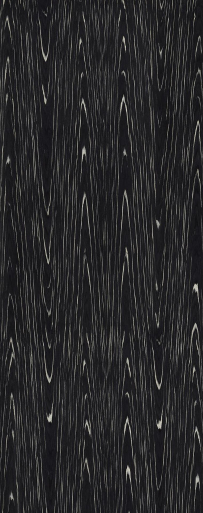 Интерьерная панель 1200x3000 Black Macassar Silver матовая NT-20.1.2/1200x3000M