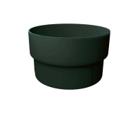 Муфта трубы соед. GL Классика 120/90 мм ПВХ (Зеленый)