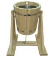 Обливное устройство Русская Забава 15л, с нержавеющей вставкой, Банный Эксперт