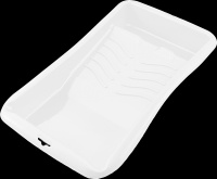 Ванночка Black White S, 170х300 мм, усиленная, белая