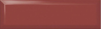 Плитка настенная Аккорд грань 85x285 бордо 9026