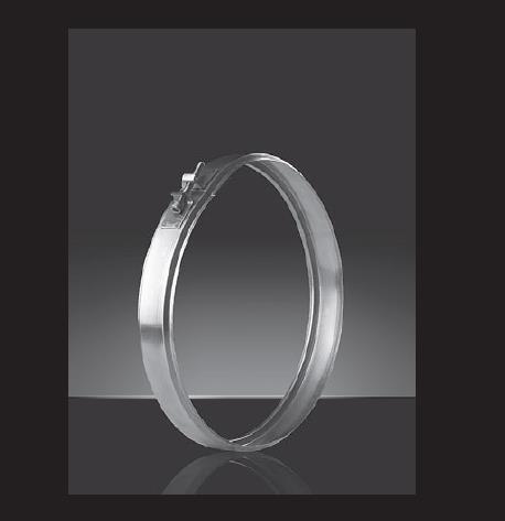 Хомут Craft разнополочный нержавеющий (304/0,5) ф300 черный