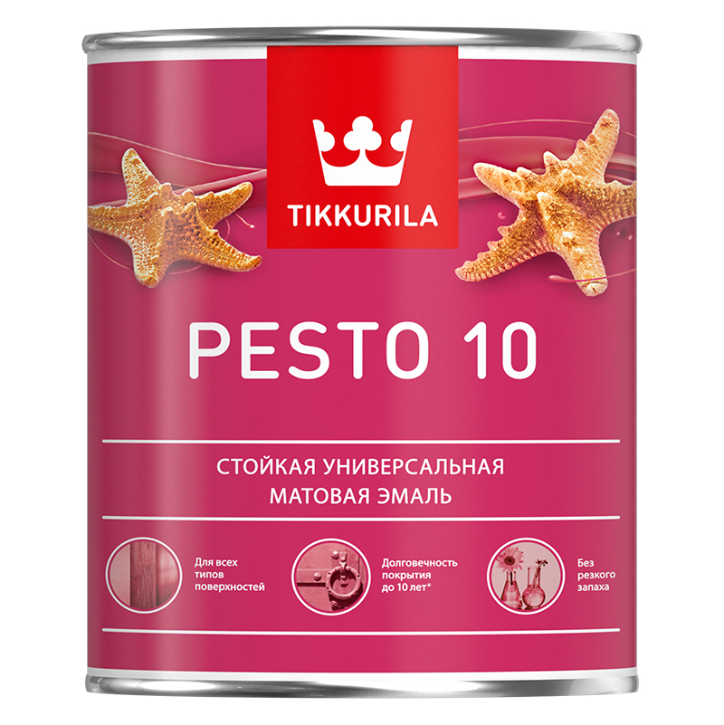 Краска EURO PESTO 10 A матовая 0,9л