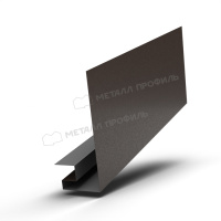 Планка откоса сложная 3D 245х75х3000 (VALORI-20-DarkBrown-0.5)