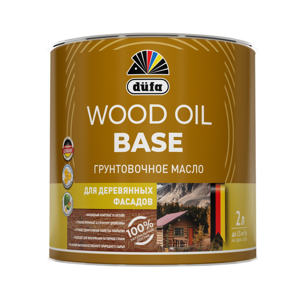 Dufa Грунтовочное масло WOOD OIL BASE  2л