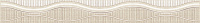 Бордюр настенный Romanico Flora 75x630 бежевый