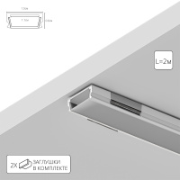 Профиль для ленты Arte Lamp SURFACE A150605S