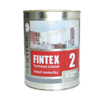 Краска для сухих помещений FINTEX 2 (Финтекс 2), 0,9л.