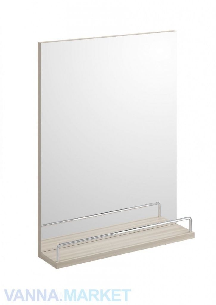 Зеркало без подсветки с полкой CERSANIT SMART 50 см
