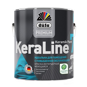 DufaPremium ВД краска KeraLine  7  база1  0,9л/1 кг.