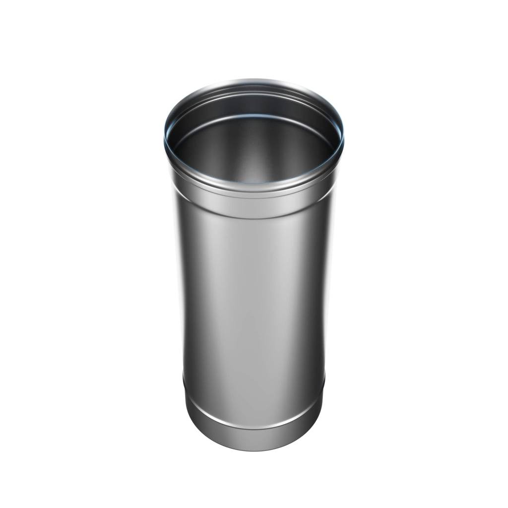 Дымоход Craft нержавеющий (316/0,8) ф200 L=1,0м черный