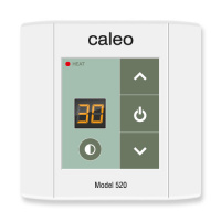 Терморегулятор Caleo накладной программируемый сенсорный 4 кВт