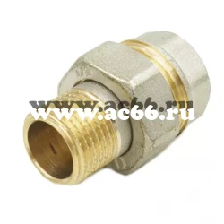 Американка  1/2" ПМ TIM HJS022N (уп.120/10)