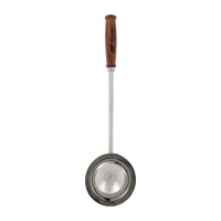 Ковш из нержавеющей стали 0,5л длина 47см Банные штучки