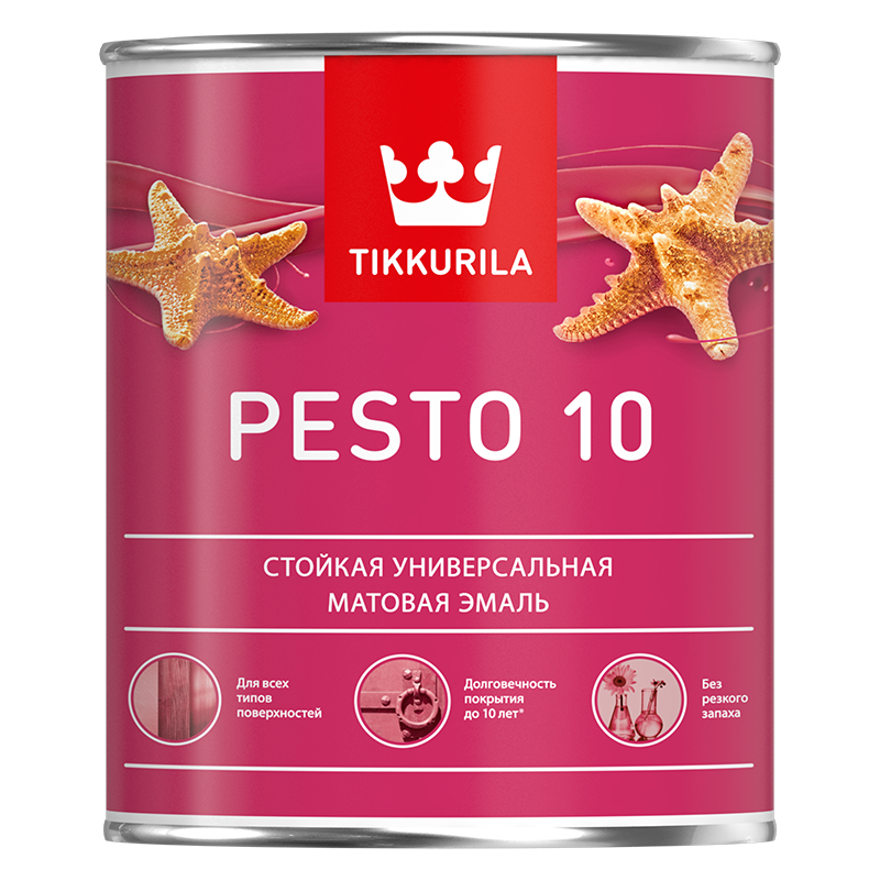 Краска EURO PESTO 10 C матовая 0,9л