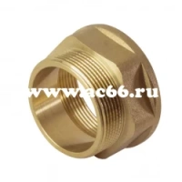 Переходник 16-3/4", General Fittings 3400, надв.гильза-резьба, вн., латунь, евроконус