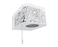 Обливное устройство ИзиСтим Каскад Хохлома 30 л Белый 430 сталь