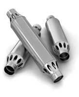 Дымоход-конвектор ТМФ РЭМБО нерж 1/0,8мм ф120мм L=1м