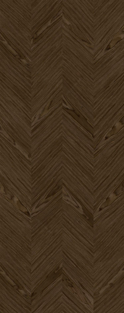 Интерьерная панель 1200x3000 Chevron Oak Mogano глянцевая CG-4.3.2/1200х3000G