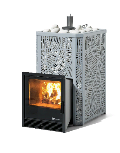 Печь для бани ИзиСтим Ялта 25 Модерн К Premium под ГГУ (2024)